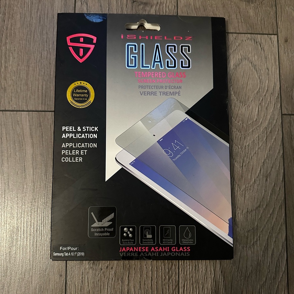 ¡SHIELDZ GLASS TEMPERED GLASS SCREEN PROTECTOR for Samsung Tab A 10.1”